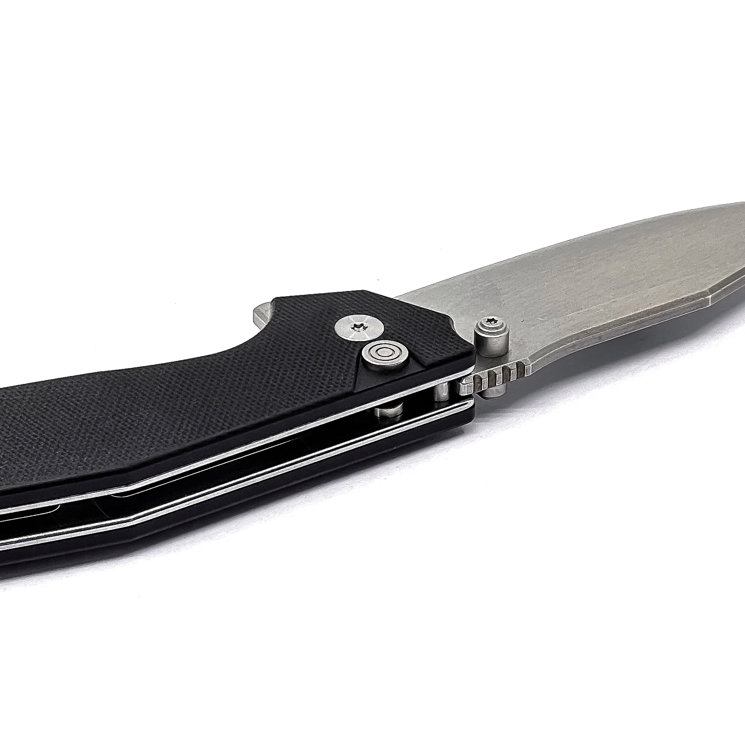 Amon - Button Lock (D2 blade & G10 Handle)