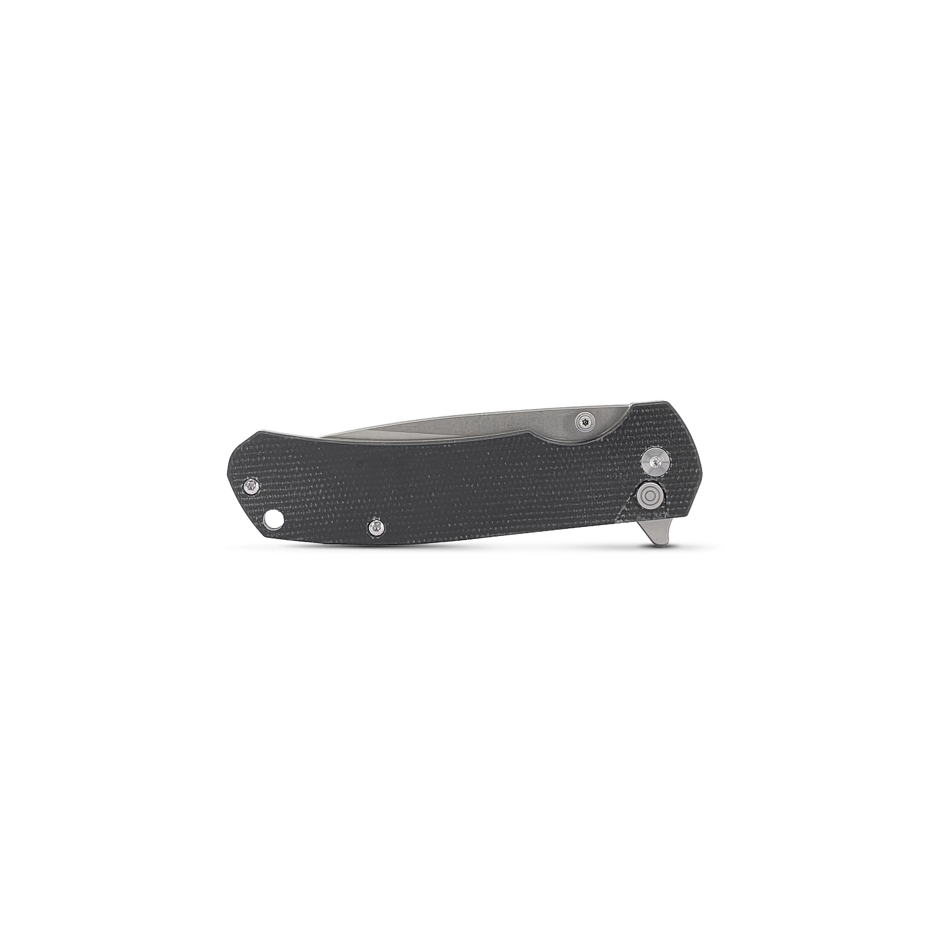 Mazu - Button Lock (D2 blade & Mikarta Handle)