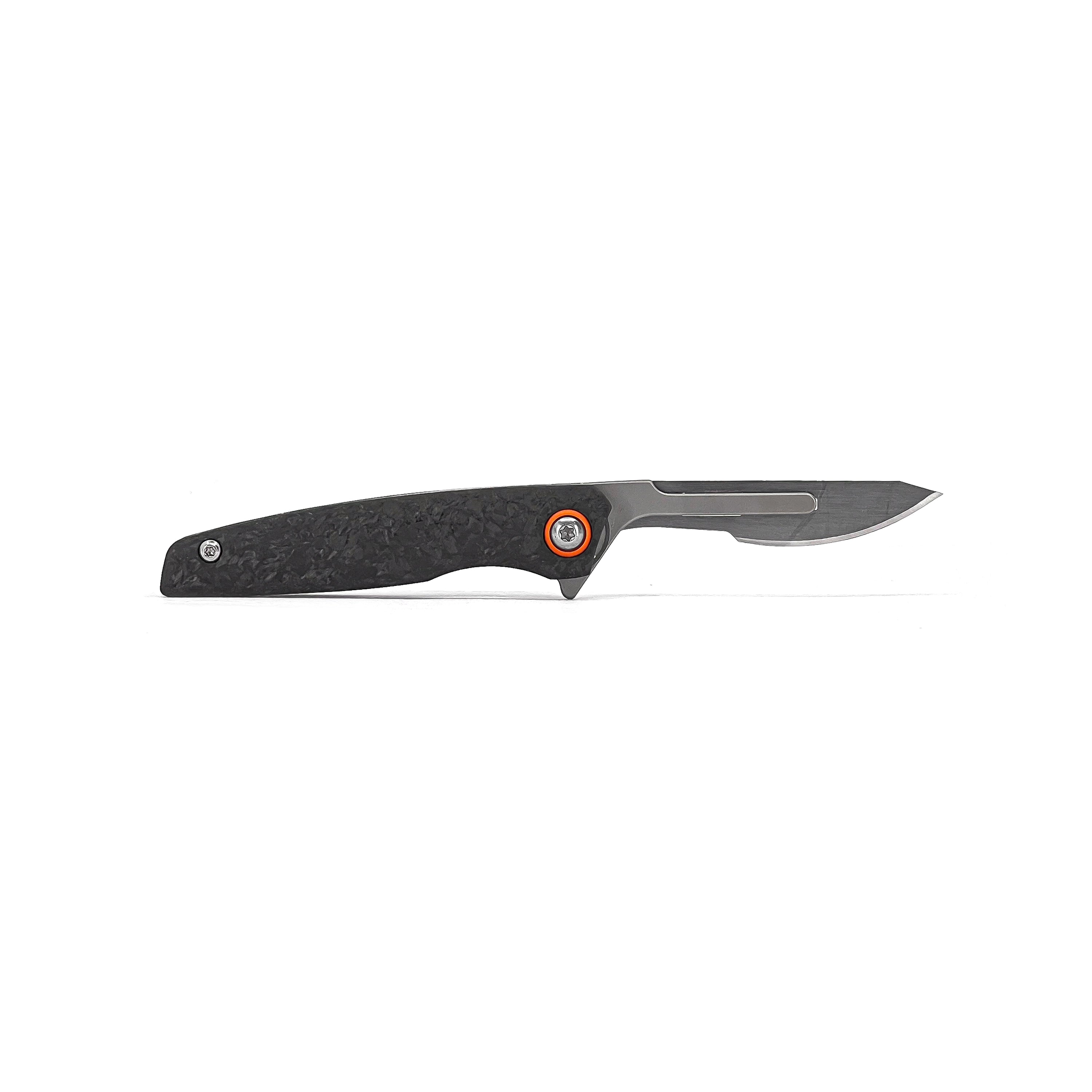 Shard - Liner Lock (Scalpel blade & Carbon Fibre Handle)